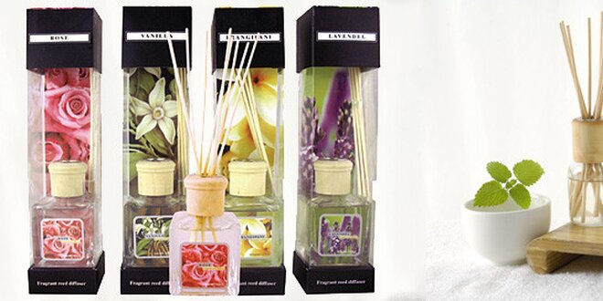 Bytový parfém - 4 druhy vůní