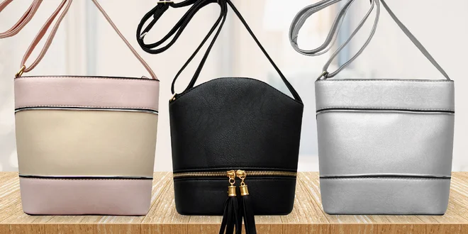 Italské dámské crossbody kabelky Monica&Co