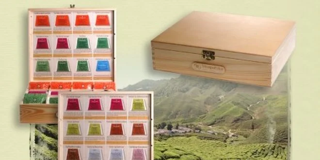 449 Kč za dárkové balení 12 druhů čajů Sonnentor z Bioapatyky