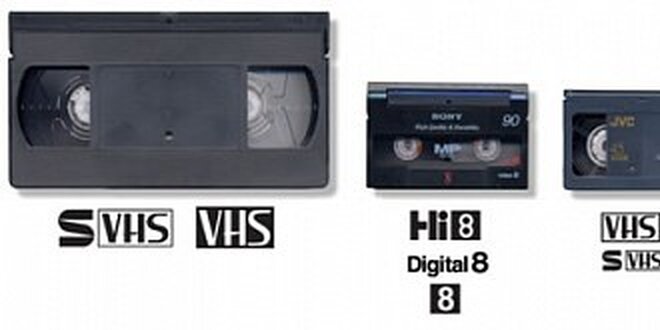 114 Kč za převod 60min záznamu na kazetě VHS, miniDV, Hi8, Digital 8 na DVD