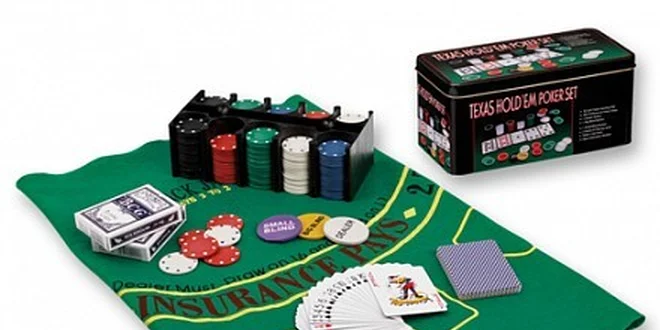 Jen 308 Kč za pokerovou sadu Texas v původní hodnotě 440 Kč
