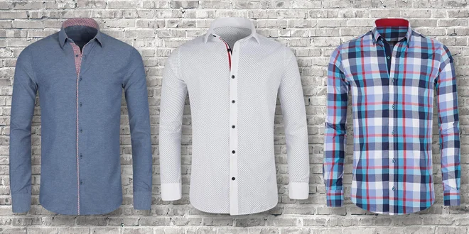 Elegantní pánské košile pro každou příležitost