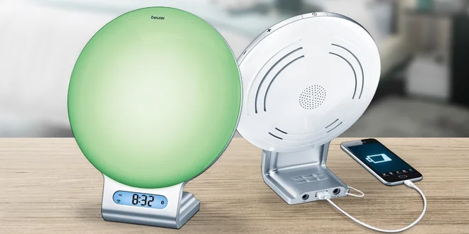 Světelný budík s ovládáním pomocí smartphonu