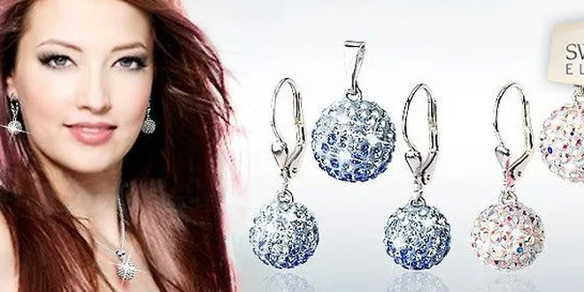 Luxusní šperky Swarovski Elements