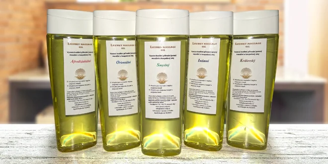 Luxusní masážní oleje pro intimní chvíle: 5 druhů