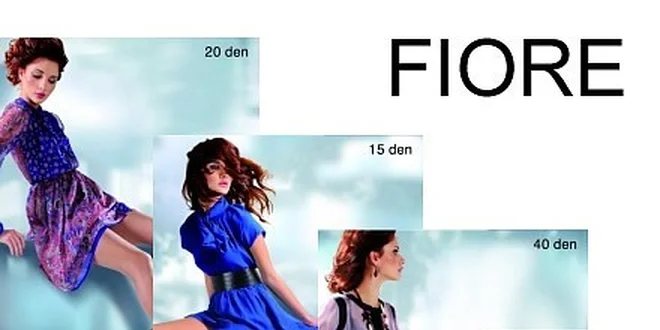 179 Kč za kupon na nákup na dámské punčochy Fiore v hodnotě 300 Kč