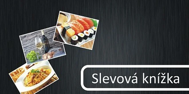 Slevová knížka do vybraných pražských restaurací v ceně 1000 Kč