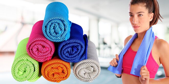Chladicí ručník: osvěžení ve fitku i při sportu