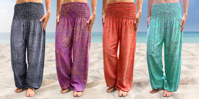 Úžasně pohodlné kalhoty a podprsenky z Bali