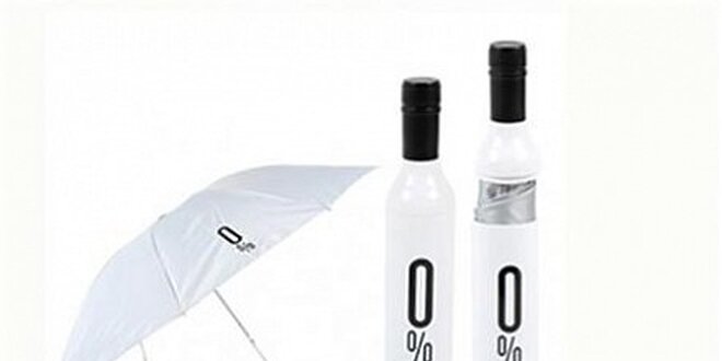 299 Kč za deštník v láhvi - originální a praktický dárek v hodnotě 519 Kč