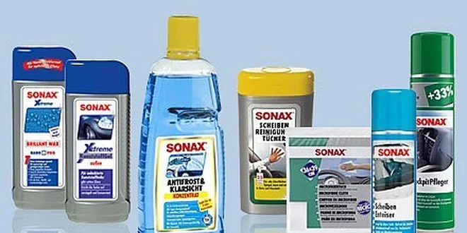 515 Kč za sadu autokosmetiky SONAX v hodnotě 1144 Kč - vhodné i jako dárek
