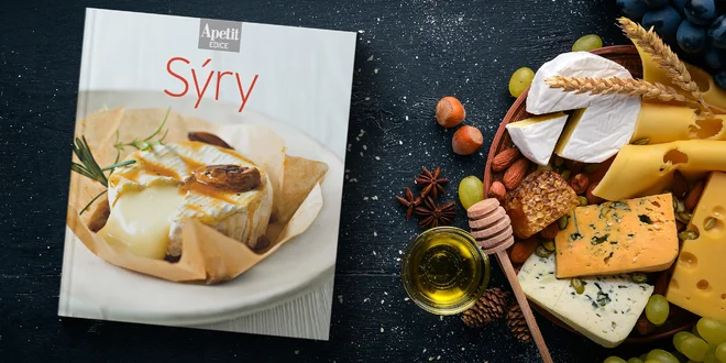 Kuchařka z edice Apetit zaměřená na sýry