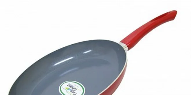 350 Kč za keramickou pánev 28cm CERA vhodnou pro všechny typy sporáků