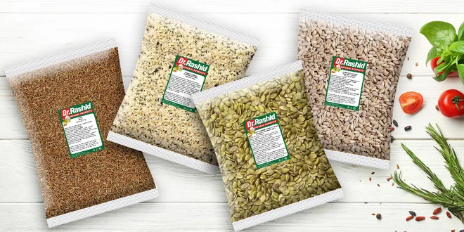 Semínka v balení 500 i 1000 g: lněná i konopná