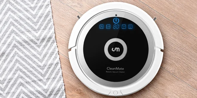Robotický vysavač CleanMate QQ6 s dokovací stanicí