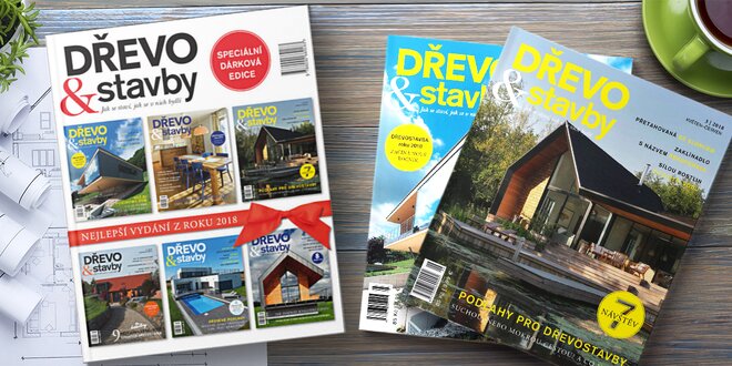 Speciální brožovaná edice časopisu Dřevo&Stavby