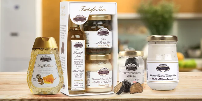 Lanýžové speciality: olej, pasta i celý lanýž