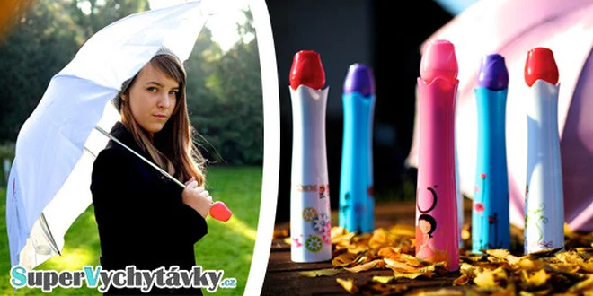 Skládací designový deštník Roses