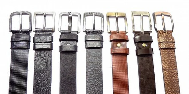 Opasky Clock z pevné 4mm buvolí kůže s 5letou zárukou  jen za 599 Kč