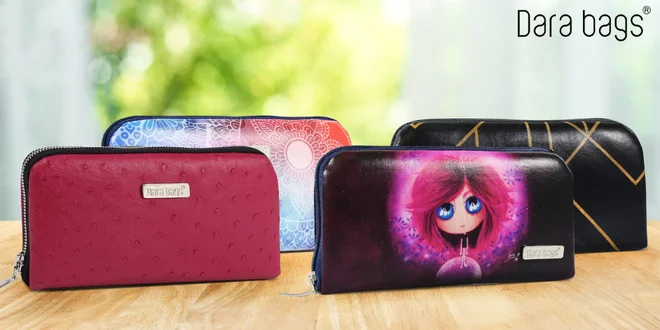 Ručně vyráběné peněženky Dara bags: 16 variant