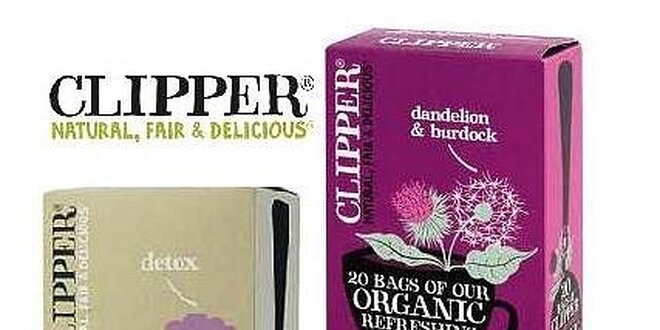 90 Kč za balíček fenomenálních anglických BIO čajů značky Clipper Teas