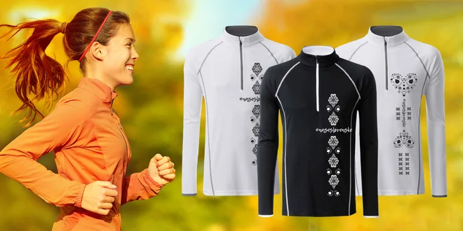 Dámske funkčné mikiny s originálnymi vzormi