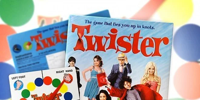Zábavná společenská hra TWISTER
