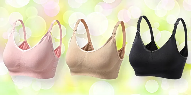 Podprsenka pro kojící maminky ve 3 barvách