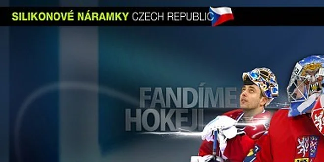 Limitovaná edice silikonových náramků Czech republic