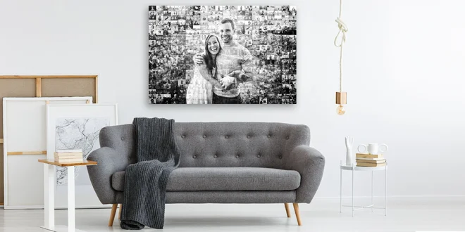 Mozaikový obraz z vlastních fotografií v 5 rozměrech