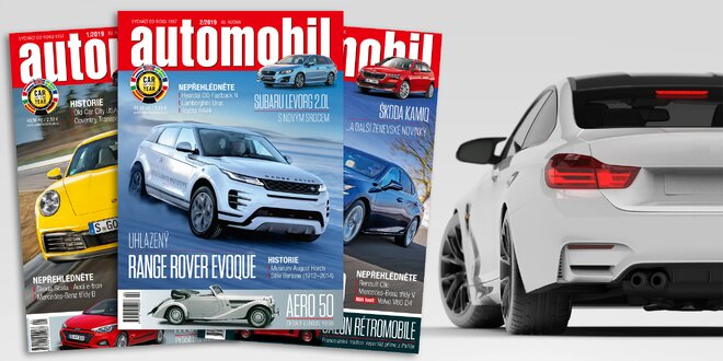 Roční předplatné časopisu Automobil 2019