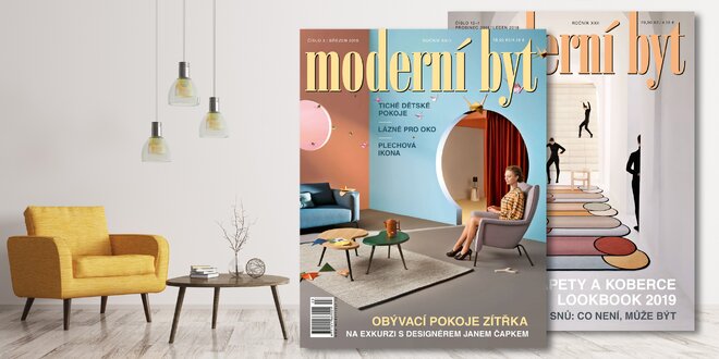 Roční předplatné časopisu Moderní byt 2020