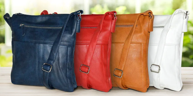 Dámská stylová crossbody kabelka