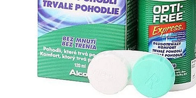 Kvalitní roztok Opti-free Express 120 ml vč. pouzdra pouze za 99 Kč