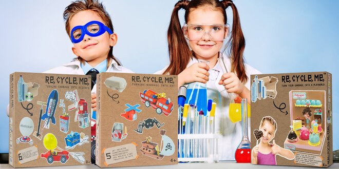 Re-cycle-me: Recyklujte a tvořte s dětmi hračky
