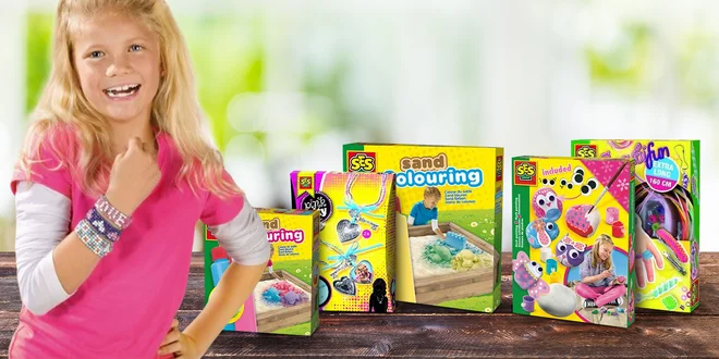 Kreativní tvoření: barvy na písek i medailonky