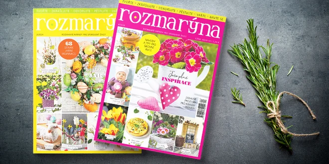 Roční předplatné časopisu Rozmarýna s bonusy