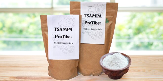 Tsampa: tradiční tibetské jídlo z praženého ječmene