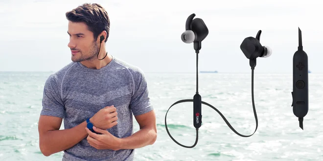 Bezdrátové bluetooth pecky C-Tech s mikrofonem