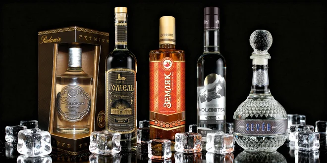 Kvalitní vodky: čisté, s příchutí i dárková balení