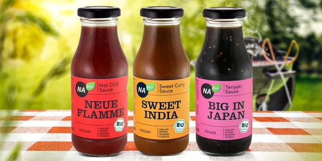 Bio vegan grilovací omáčky: 4 druhy, bez chemie