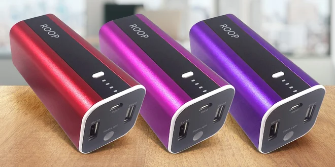 Powerbanka ROOP s kapacitou 12 000 mAh