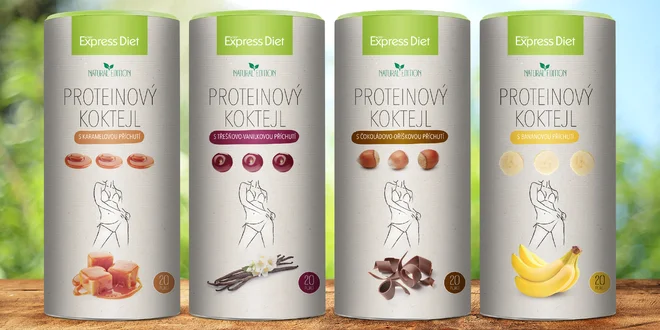 Proteinový koktejl Express Diet pro pocit sytosti
