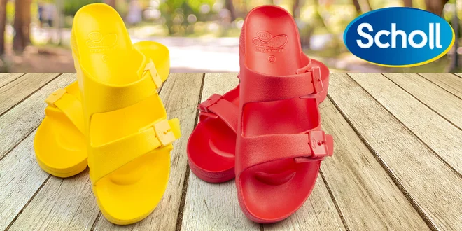 Dámské nazouváky Scholl s anatomickým tvarem