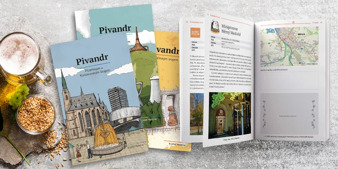 Pivandr: průvodce českými pivovary pro sběratele