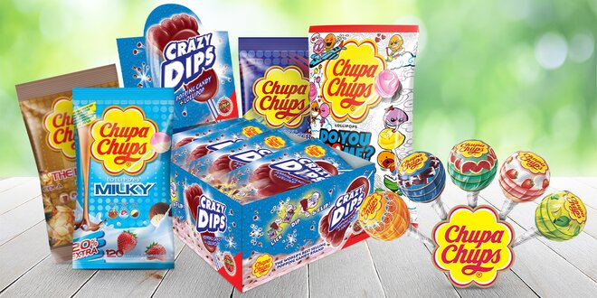 Chupa Chups: balíčky plné oblíbených lízátek