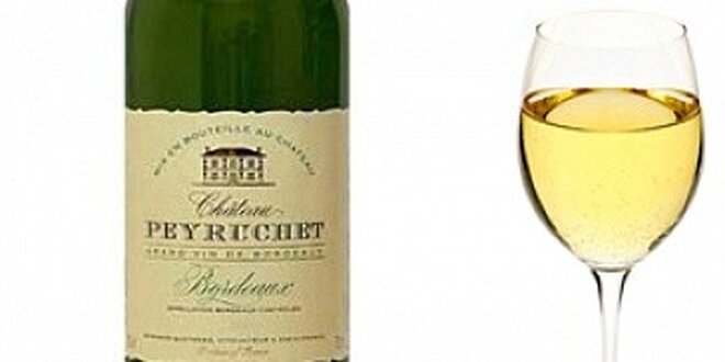 169 Kč za víno - výběr ze tří druhů Château PEYRUCHET v hodnotě 299 Kč