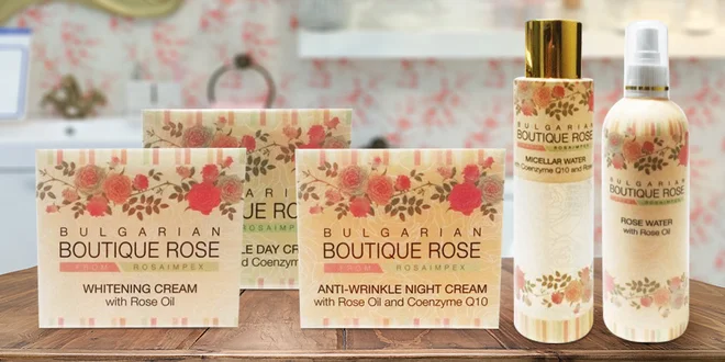 Kosmetika z růží: micelární voda i krémy s Q10