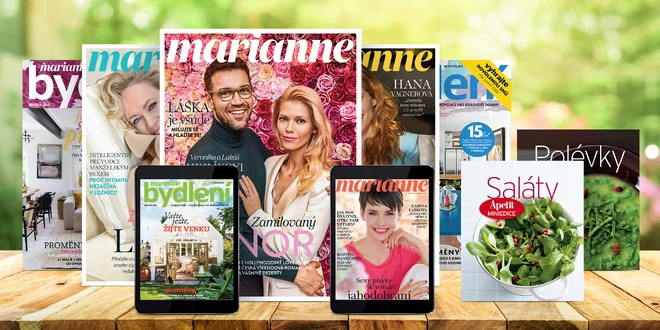Půlroční či roční předplatné časopisu Marianne