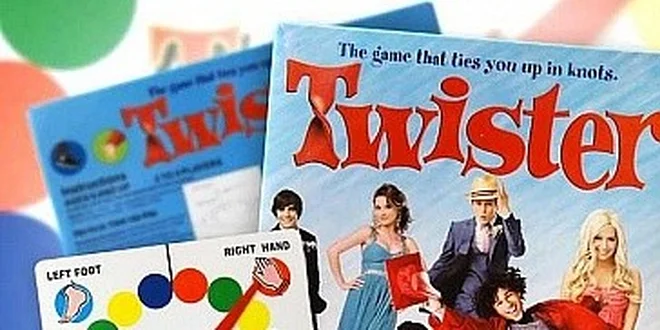 Zábavná společenská hra TWISTER